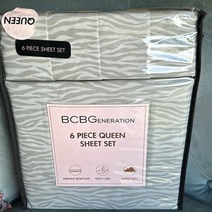 BCB Generation. Queen 6 PC sheet set